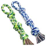 UPSKY Dog Rope Toys 2 Nearly Indestructible Dog To