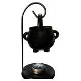 Js Witchy Ceramic Hanging Cauldron Oil Burner Tea