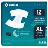 SUNKISS TrustPlus Overnight Adult Diapers with Ult