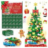 Advent Calendar 2024 Christmas Tree Building Block