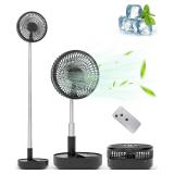 Primevolve Portable Oscillating Standing Fan Recha