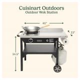 $766 Cuisinart CGG-1265 Outdoor Station  14" Wok