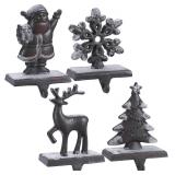 WAYTOSUC Christmas Stocking Mantle Holders Set of