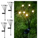 Solar Outdoor Lights LED Solar Powered Firefly Lig