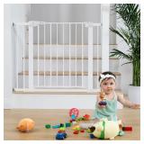 COMOMY 29.5-40.5" Extra Wide Baby Gate for Stairs