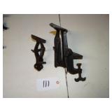 Saw blade sharpening clamp, other clamp