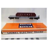 Lionel #6509 Depressed Flat Car with girder load