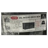 KETER XXL Wood Deck Box