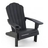 Keter Everest Adirondack Chair with Cupholder