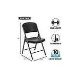 Lifetime Commercial Grade Contoured Folding Chair