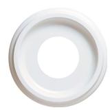 10 in. White Smooth Ceiling Medallion