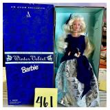 Avon Special Edition Winter Velvet Barbie