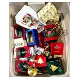 Tote of Christmas Ornaments