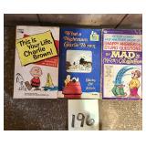 Charlie Brown & Mad Paperback Books