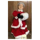 22" Animated Mrs. Claus- Works