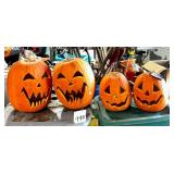 Jack-O-Lantern Decor Lot