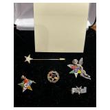 Eastern Star Pins