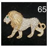 Beautiful Lion Brooch