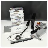 Nintendo Wii Bundle with 16 Games