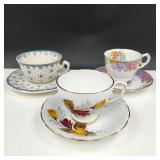 Vintage China Tea Cup & Plate Set