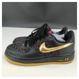 Nike (2006)Air Force I Black & Gold Shoes Youth 5