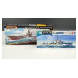 U.S.S. Indianapolis & Vampire Model Kits