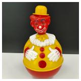 Vintage Roly Poly Clown Toy