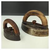 Antique Cast Iron Irons