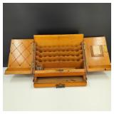 Antique 1800s English Travel Desk Document Box