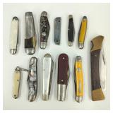 12 Vintage Knifes Barlow Plus More