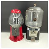 Pair of Gumball Machines for Repair