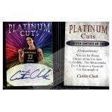 Caitlin Clark Platinum Cuts facsimile auto