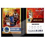 Stephen Curry 2009 Rookie Gems Gold rookie card