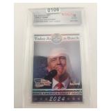 Donald Trump Card 2024 GEM-MT 10