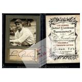 Lou Gehrig D Gordon facsimile auto