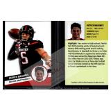 Patrick Mahomes 2014 Hot Shot Prospects rookie car