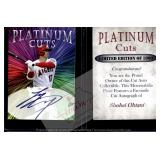 Shohei Ohtani Platinum Cuts facsimile auto