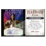 Mike Tyson Platinum Cuts facsimile auto