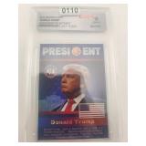 Donald Trump Card 2024 GEM-MT 10