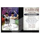 Judge Roger Maris Platinum Cuts facsimile autos