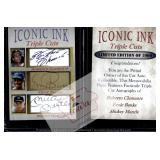 RClemente EBanks M Mantle Iconic Ink facsimile aut