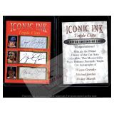 Gretzky Jordan Mantle Iconic Ink facsimile autos