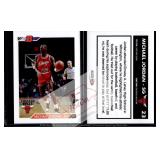 Michael Jordan 1992 Bowman style card