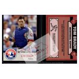 Tom Brady Montreal Expos baseball rookie promo