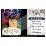 Kobe Bryant Platinum Cuts facsimile auto