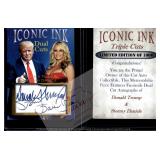 Trump Stormy Daniels Iconic Ink facsimile autos