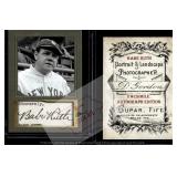 Babe Ruth D Gordon facsimile auto