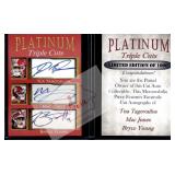 TTagovailoa MJones BYoung Platinum Cuts facsimile