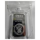 Apmex 1 oz Silver Bar