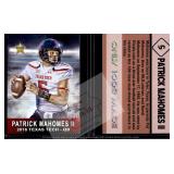 Patrick Mahomes 2016 Texas Tech rookie card